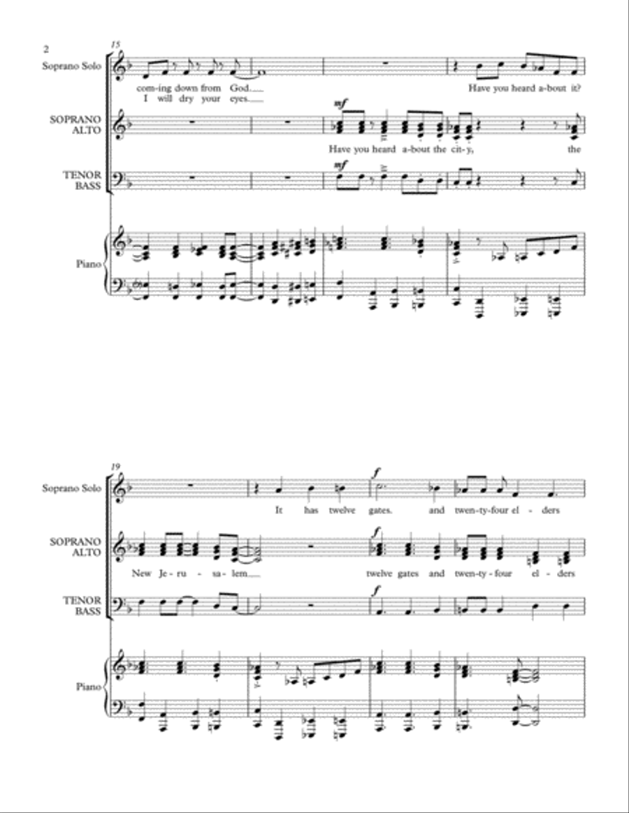 12 Gates to the City Small Ensemble scores gallery preview page 3
