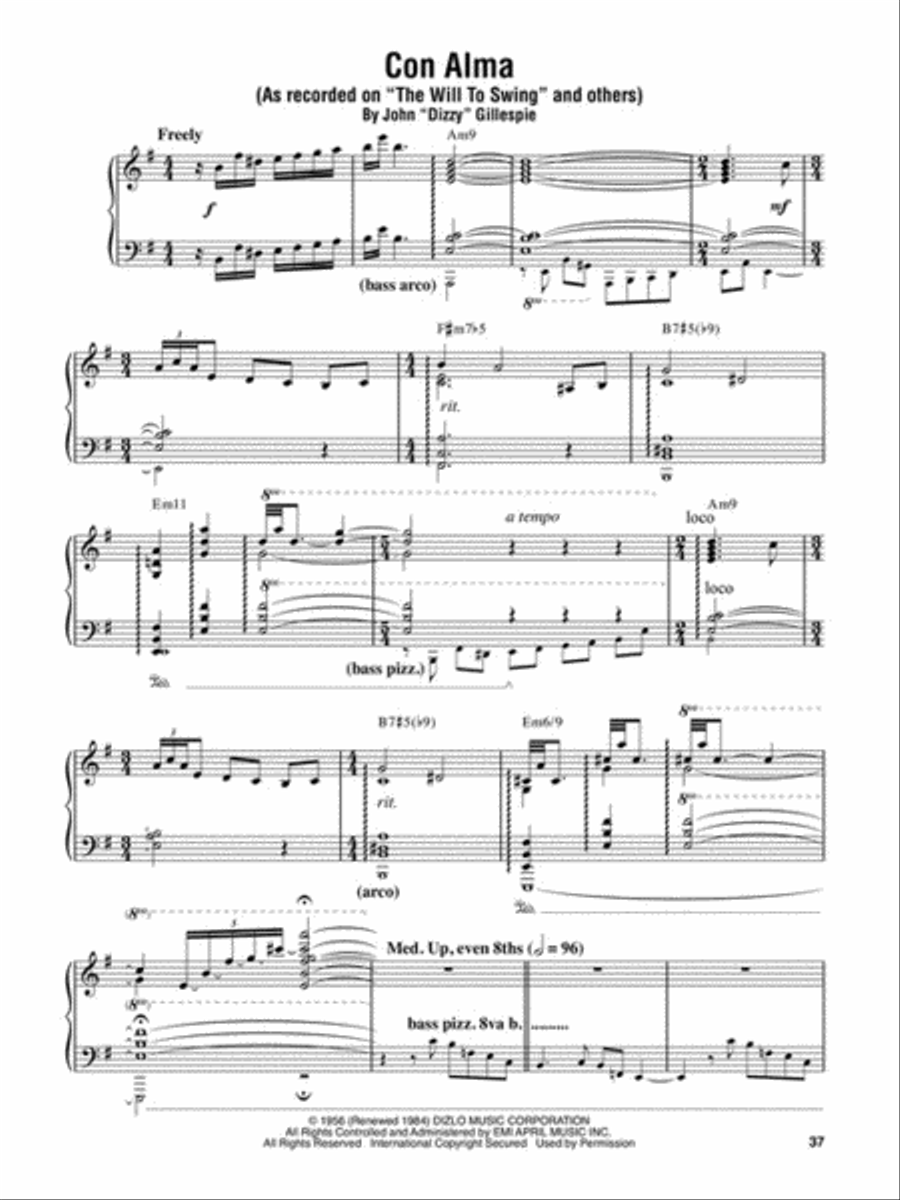 Oscar Peterson – Omnibook Piano scores gallery preview page 5