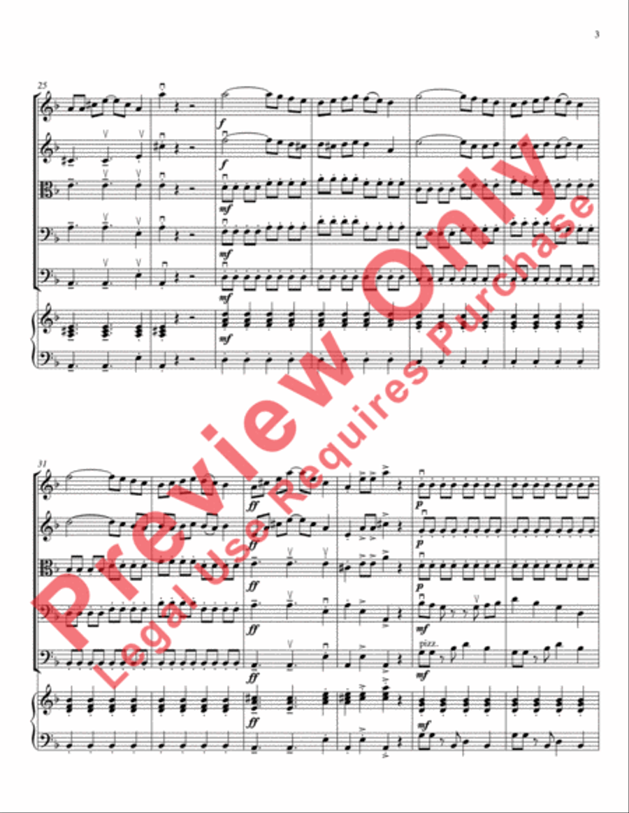 La Vita Bella String Orchestra scores gallery preview page 6