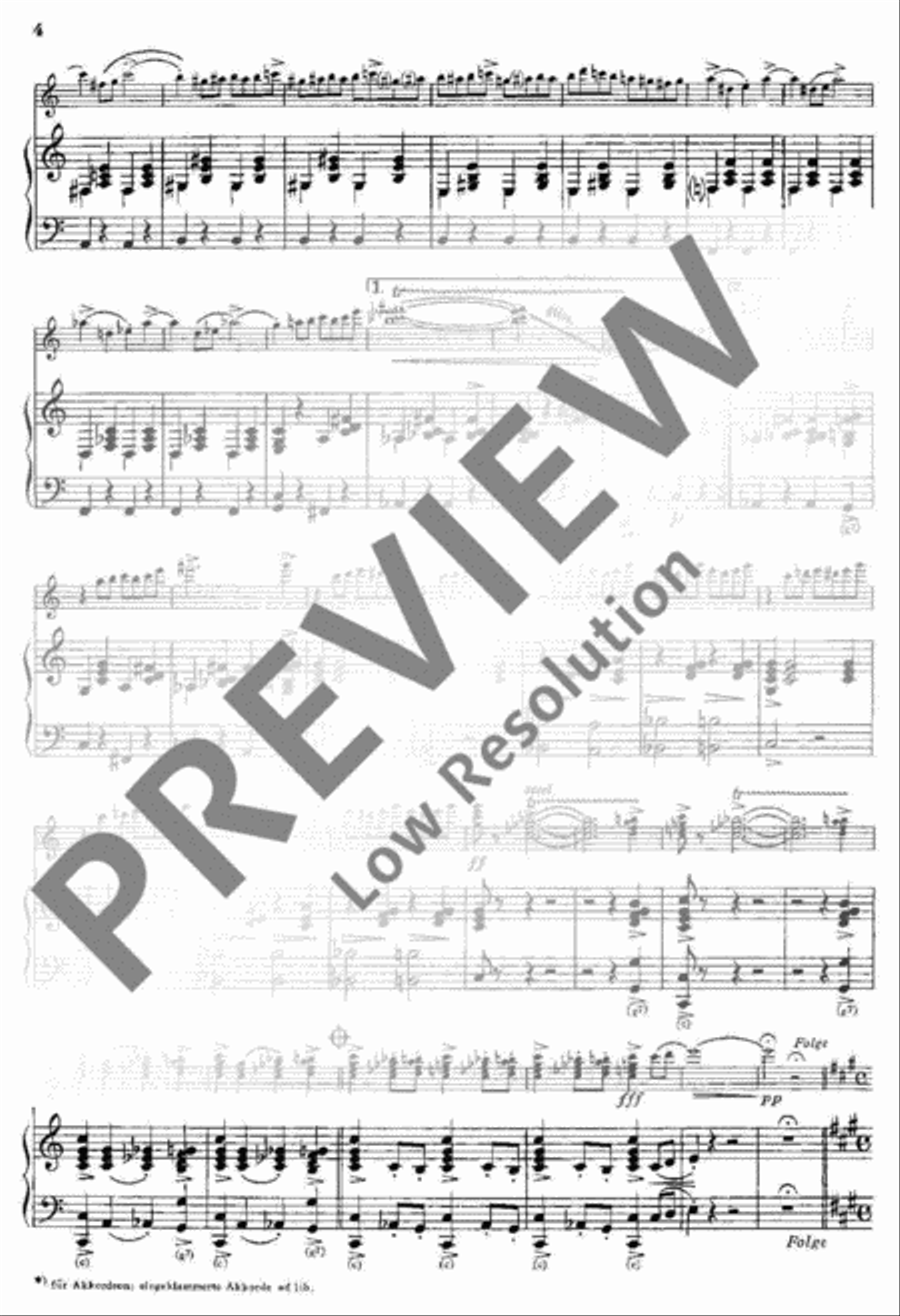 Intermezzo giocoso Piano Accompaniment scores gallery preview page 5