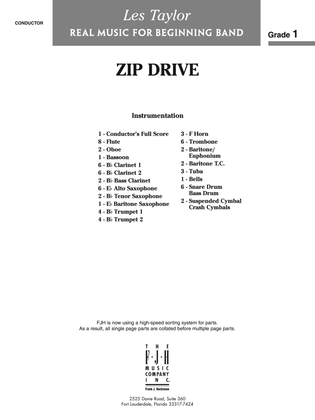 Zip Drive: Score