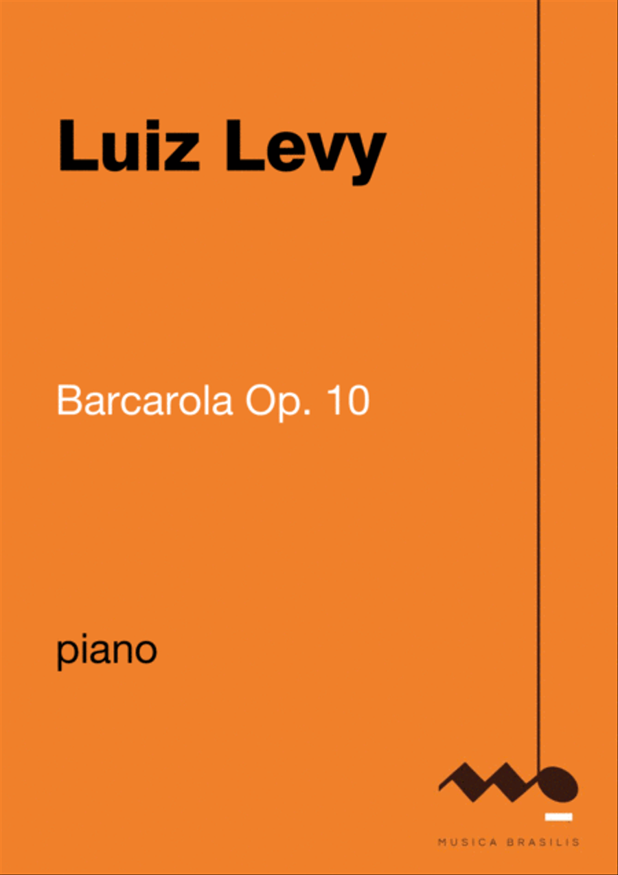 Barcarola Op. 10 Barcarola Op. 10 Piano Solo scores gallery preview page 1