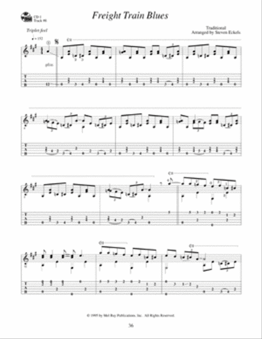 MBGU Fingerstyle Curriculum: Best Blues Solos Electric Guitar scores gallery preview page 2