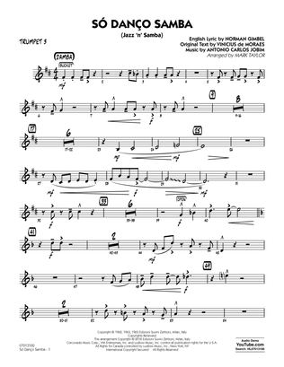 Book cover for Só Danço Samba (Jazz 'n' Samba) (arr. Mark Taylor) - Trumpet 3
