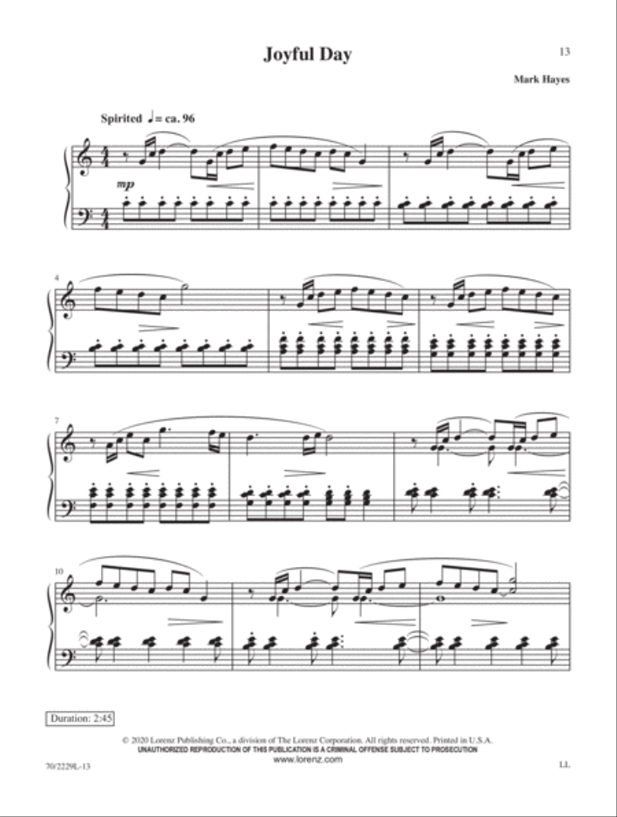 Perfect Postludes Piano Solo scores gallery preview page 5