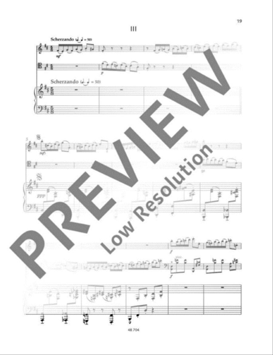 Trio Flute scores gallery preview page 20