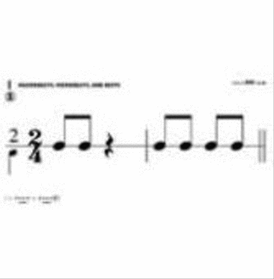 Jump Right In: Rhythm Pattern Flashcards (with CD) Concert Band Methods scores gallery preview page 1