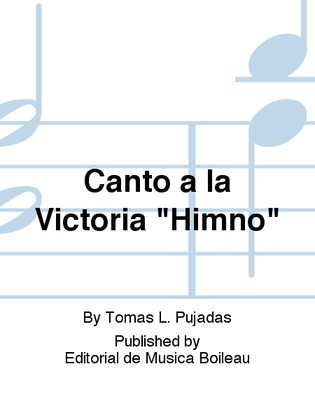 Book cover for Canto a la Victoria "Himno"