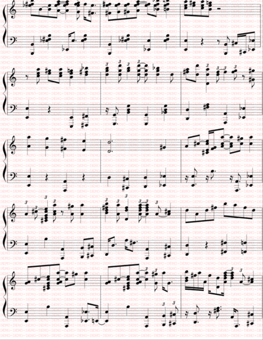 The Lap Of Luxury (solo version) Piano Solo scores gallery preview page 2