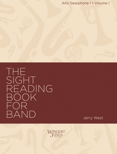 Sight Reading Book For Band, Vol 1 - Alto Sax 1
