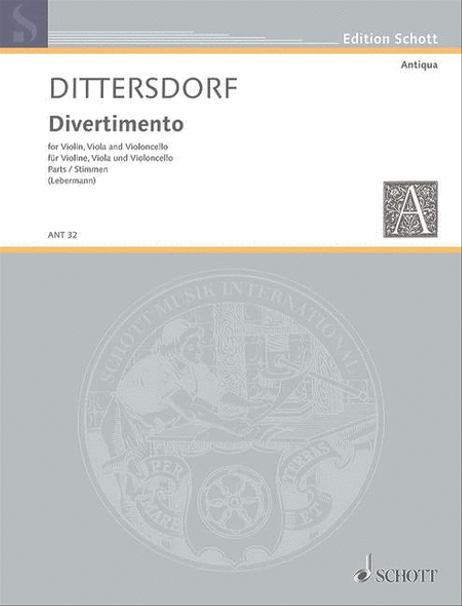 Divertimento Divertimento String Trio scores gallery preview page 1