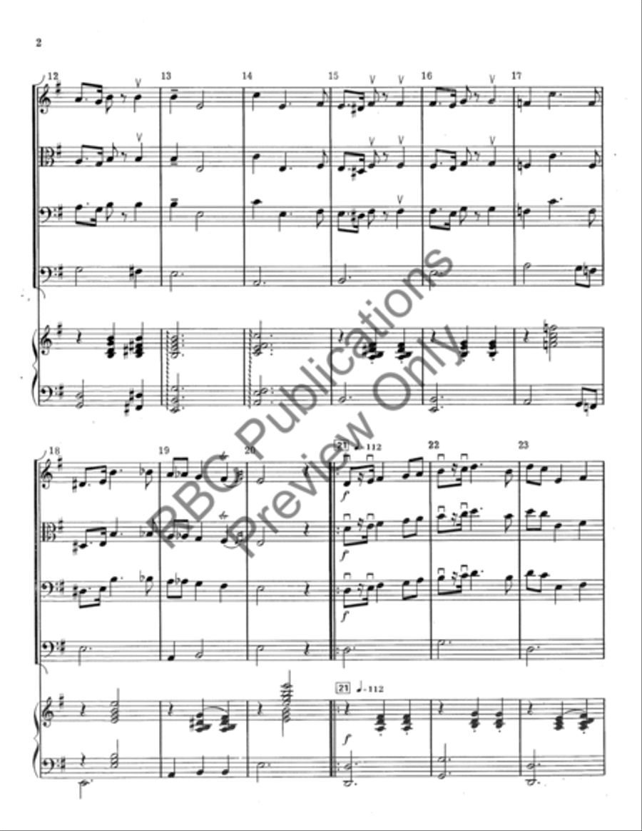 Two Polish Dances (Score) String Orchestra scores gallery preview page 3