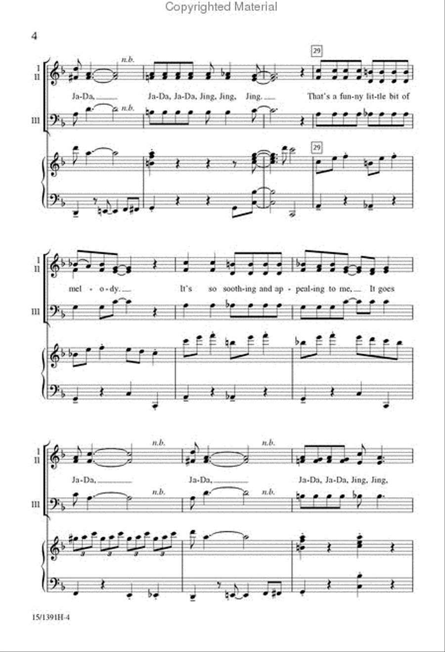 Ja-Da Ja-Da 3-Part scores gallery preview page 5