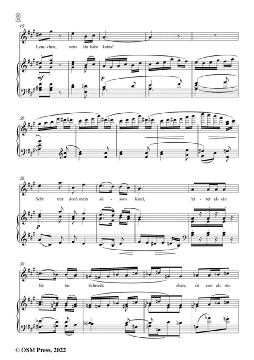 Richard Strauss-Muttertändelei,in A Major,Op.43 No.2 image number null