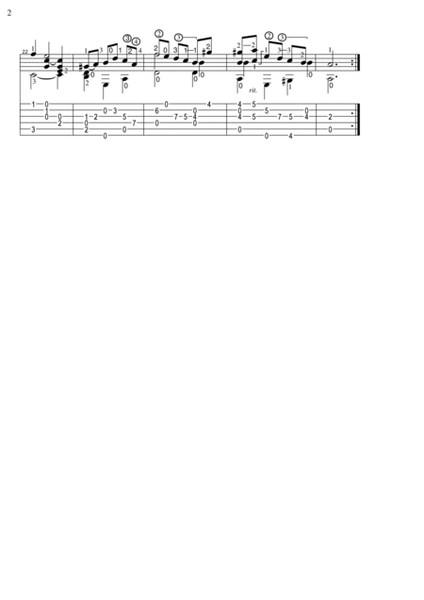 Polyphonic compositions. Notebook of a guitarist. image number null
