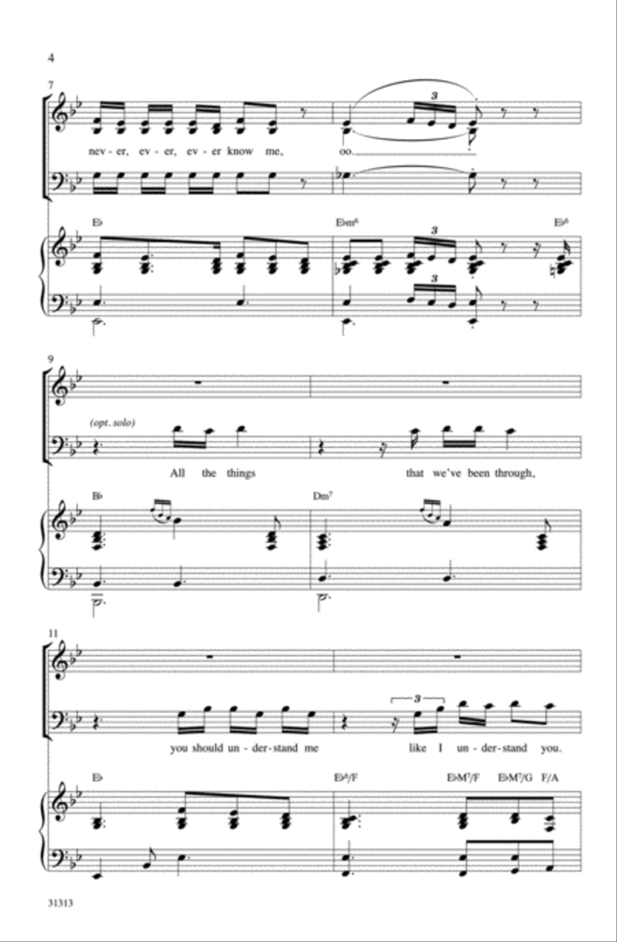 If You Don't Know Me by Now 3-Part scores gallery preview page 3