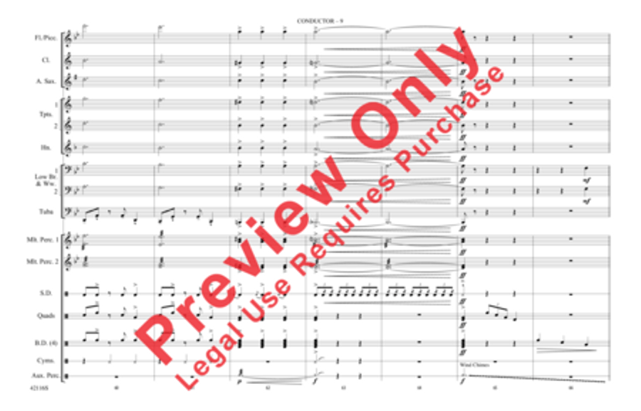 You're Still a Young Man Marching Band scores gallery preview page 10