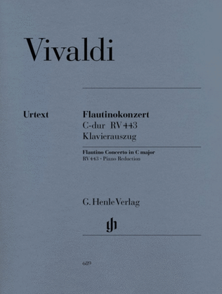 Vivaldi - Concerto C Rv 443 Piccolo/Pno