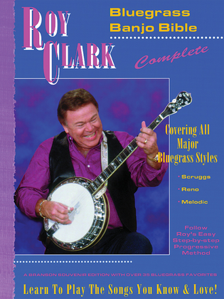 Book cover for Roy Clark's Bluegrass Banjo Bible