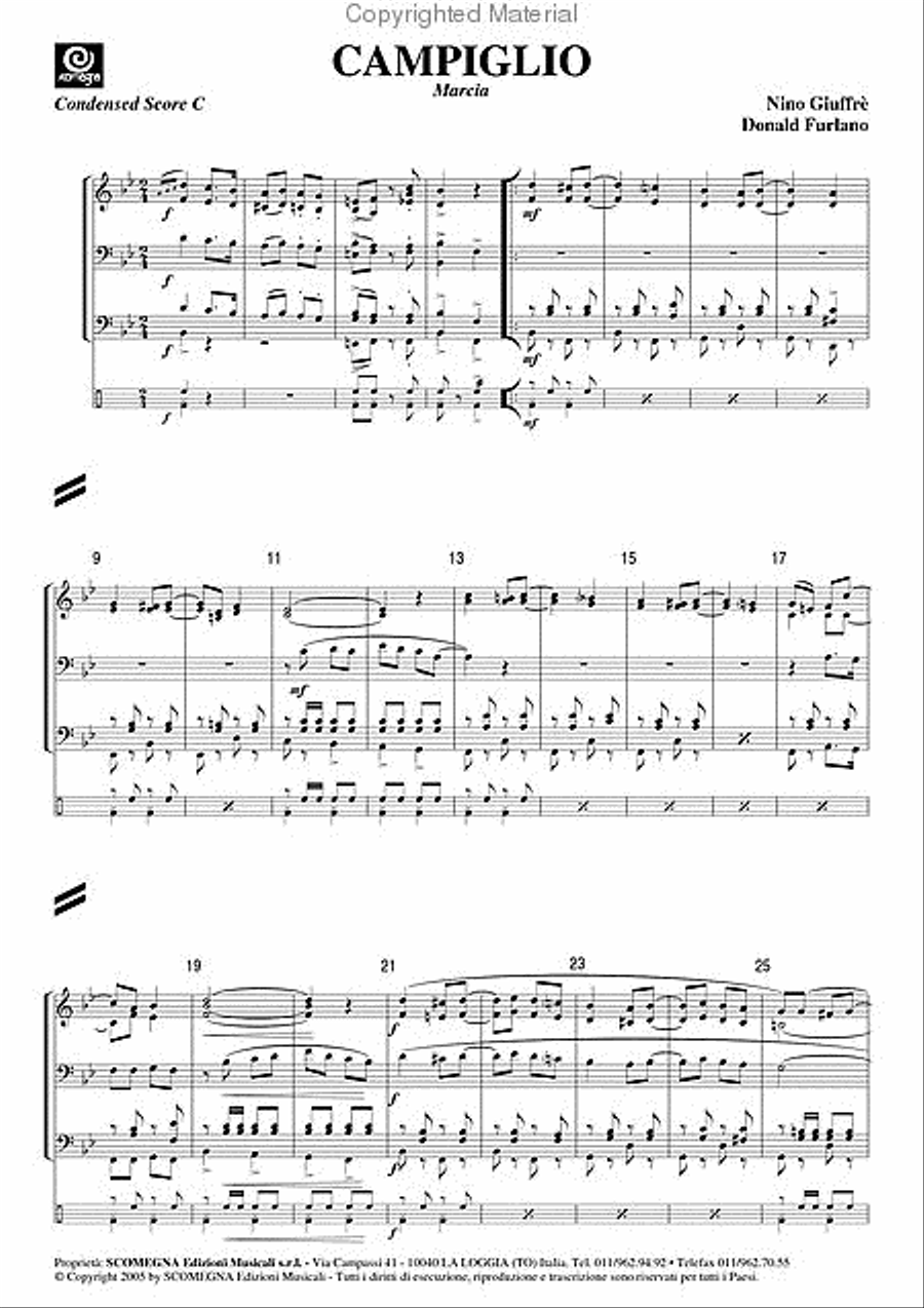 Red Book Vol. 1 - 24 Marches Marching Band scores gallery preview page 10