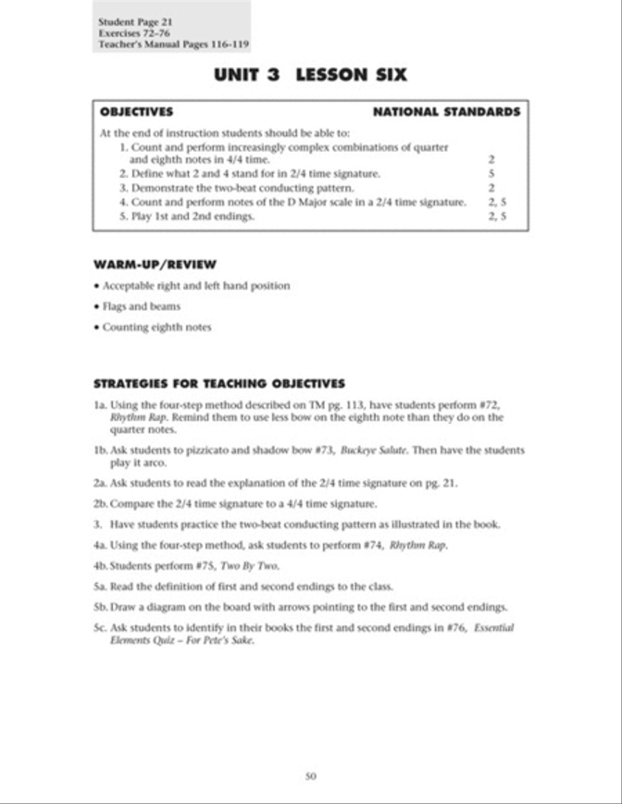Essential Elements for Strings – Book 1 String Orchestra scores gallery preview page 5