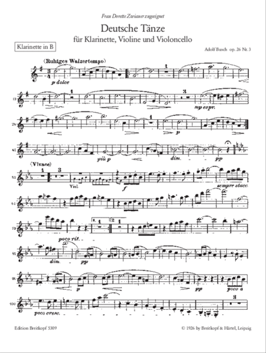 House Music Op. 26 Score scores gallery preview page 2