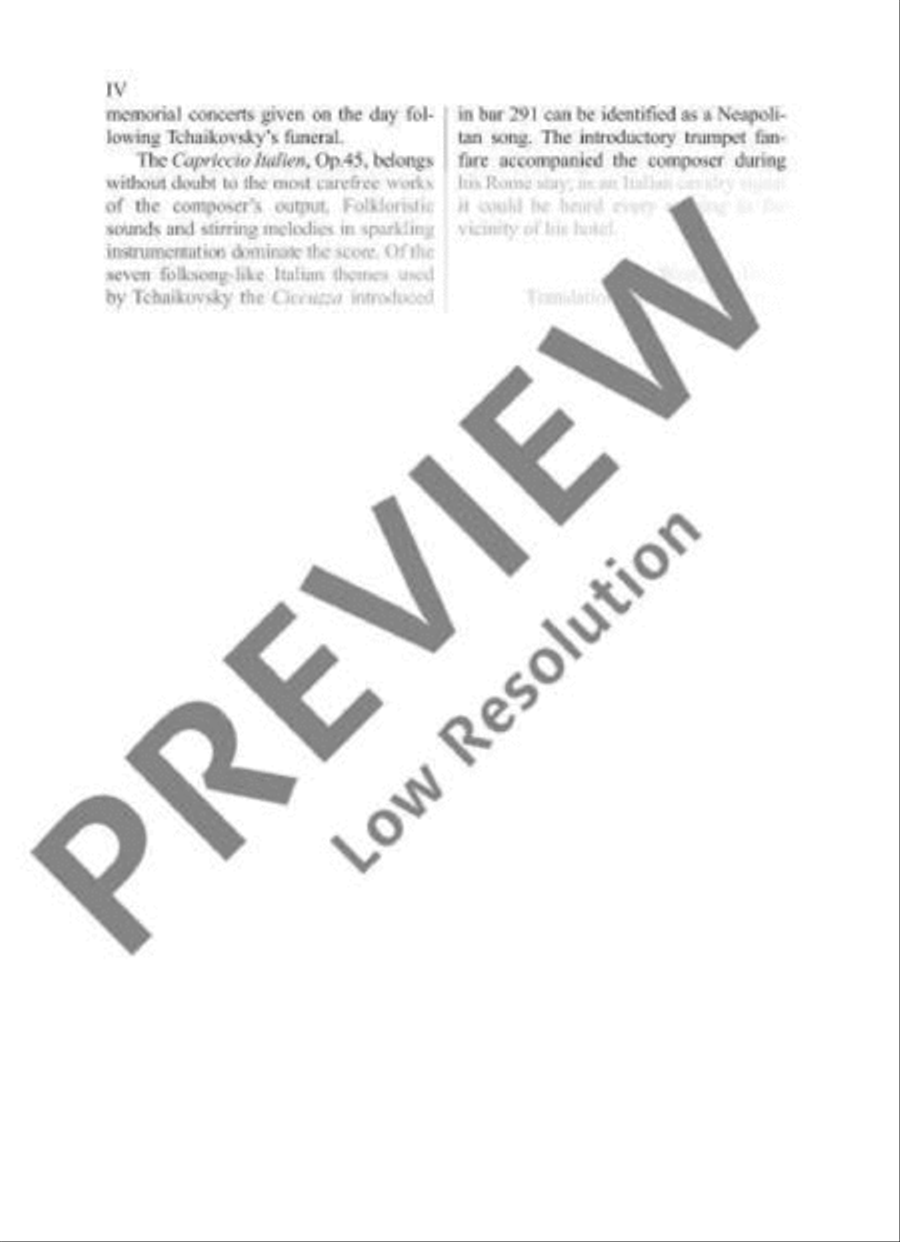 Capriccio Italien Orchestra scores gallery preview page 5