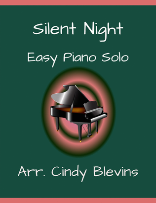 Book cover for Silent Night, Easy Piano Solo