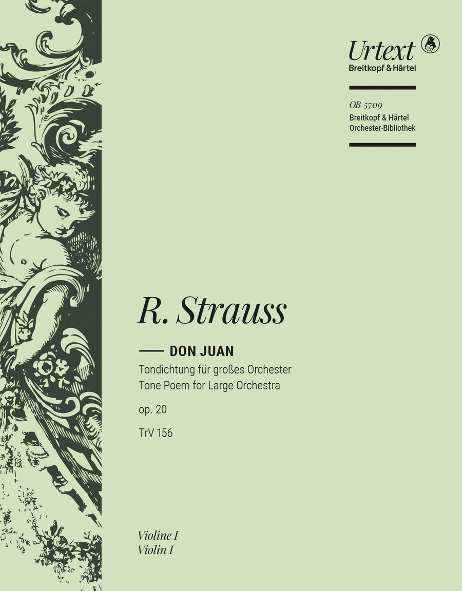Don Juan Op. 20 TrV 156 Orchestra scores gallery preview page 1