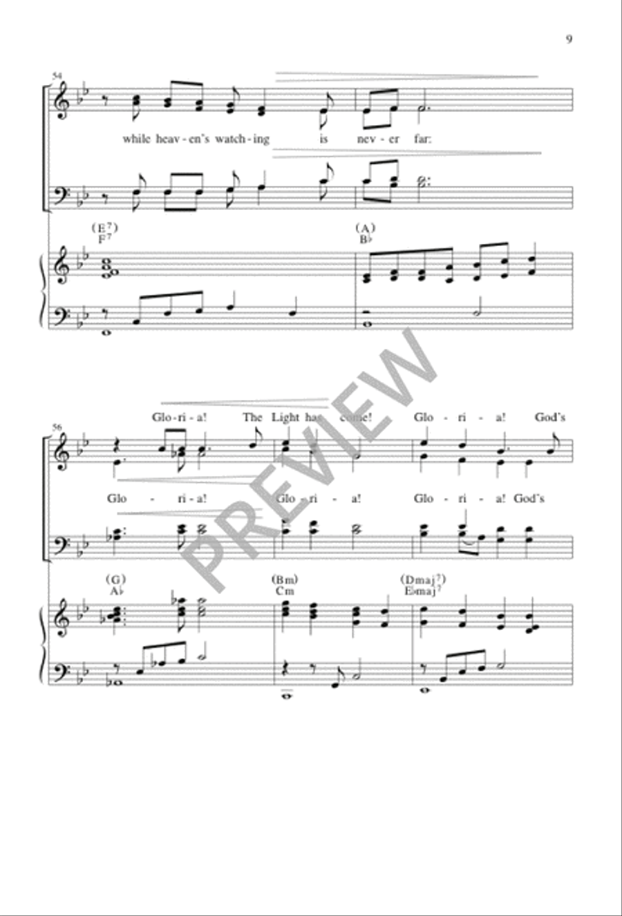 Nowell, Nowell Nowell, Nowell 4-Part scores gallery preview page 9