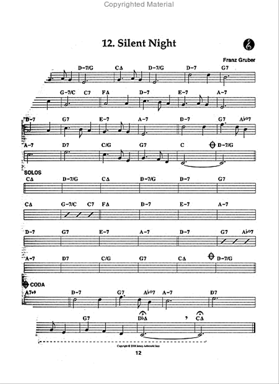 Volume 125 - Christmas Carol Classics Voice scores gallery preview page 3