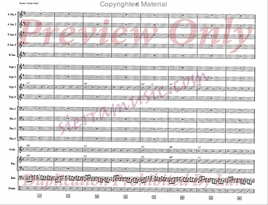 Hobo Flats Big Band scores gallery preview page 6