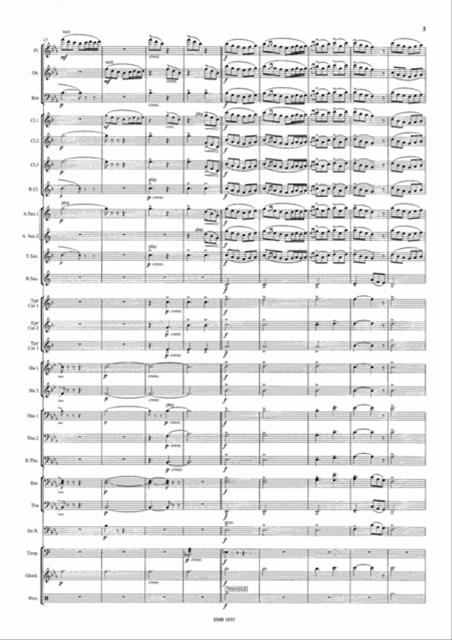 Morning Mood Morning Mood Concert Band scores gallery preview page 6