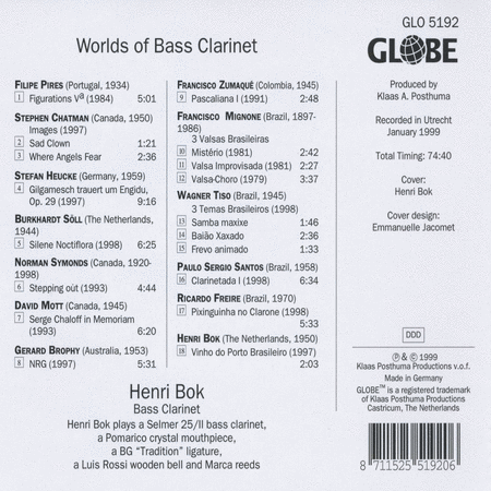 Worlds of Bass Clarinet