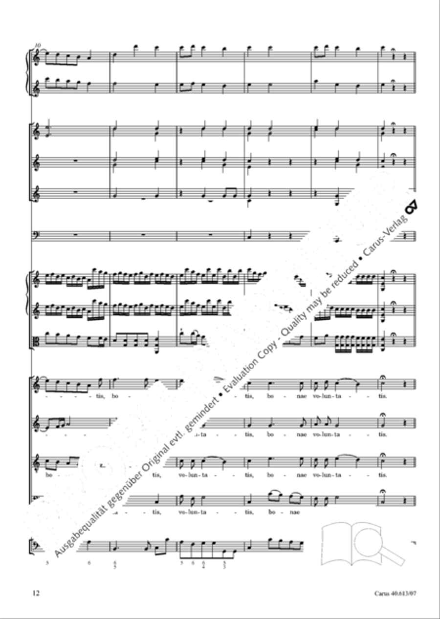 Mass in C (Missa in C) Mass in C (Missa in C) 4-Part scores gallery preview page 19