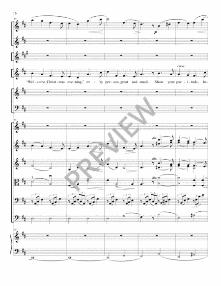 Weihnachten - Full Score and Parts