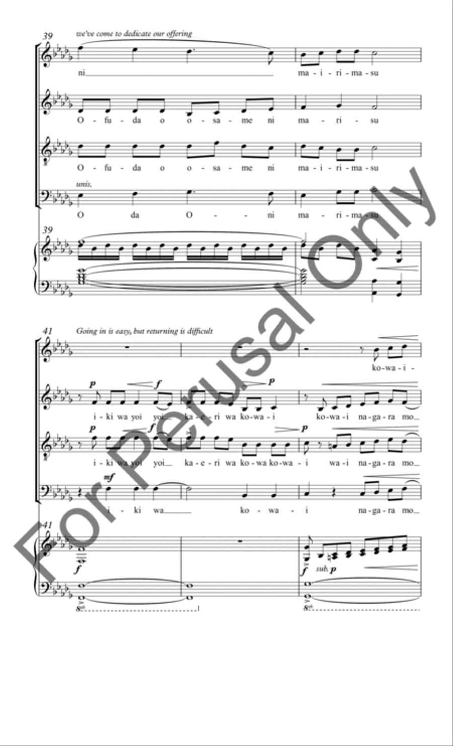 Toryanse Toryanse 4-Part scores gallery preview page 8
