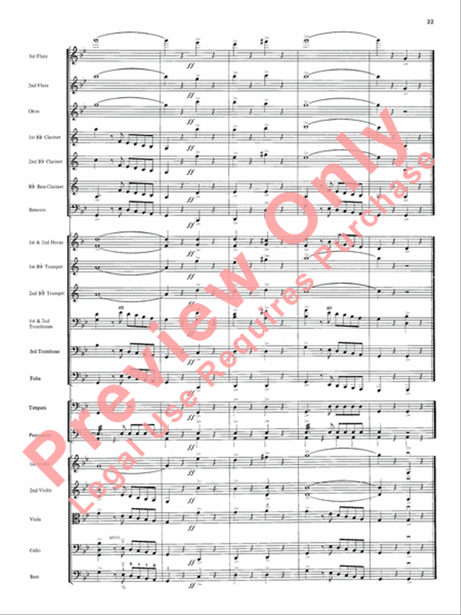 Two South American Tangos Full Orchestra scores gallery preview page 24
