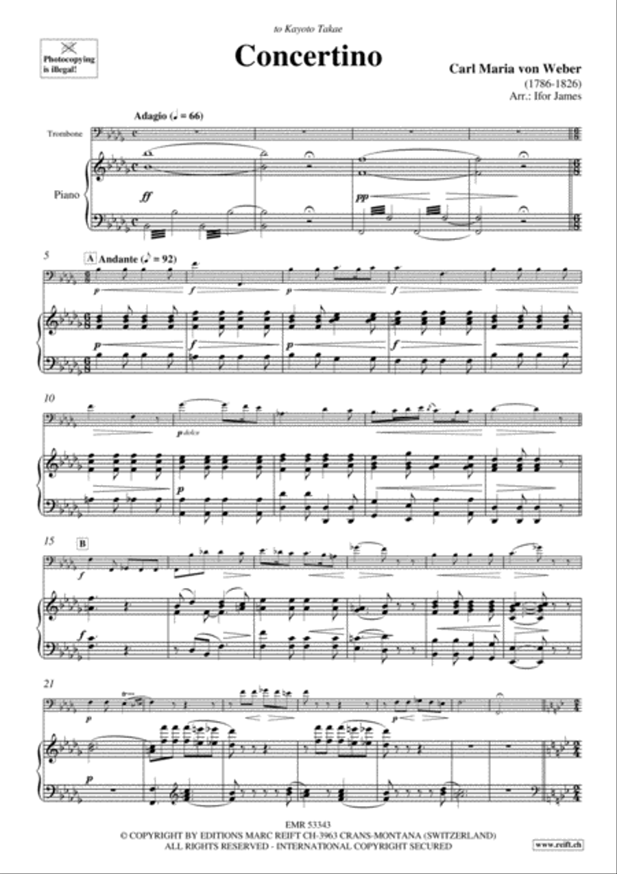 Concertino Piano Accompaniment scores gallery preview page 2