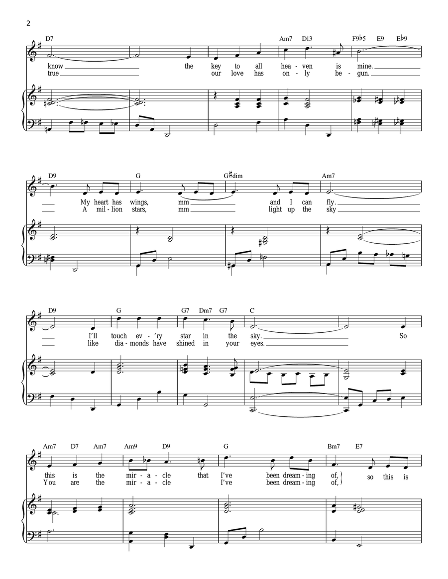 So This Is Love (from Cinderella) Voice scores gallery preview page 2