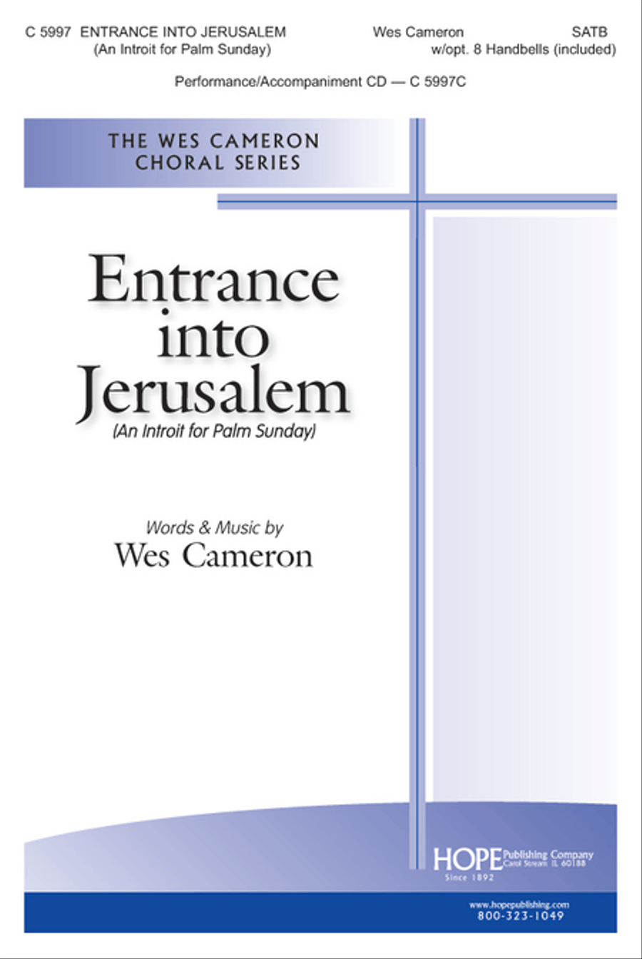 Entrance into Jerusalem 4-Part scores gallery preview page 1