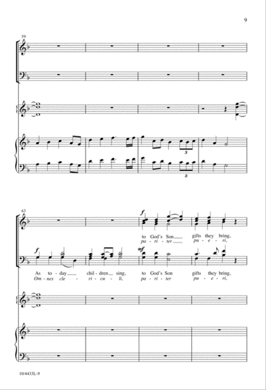On This Day, Earth Resounds Divisi scores gallery preview page 9