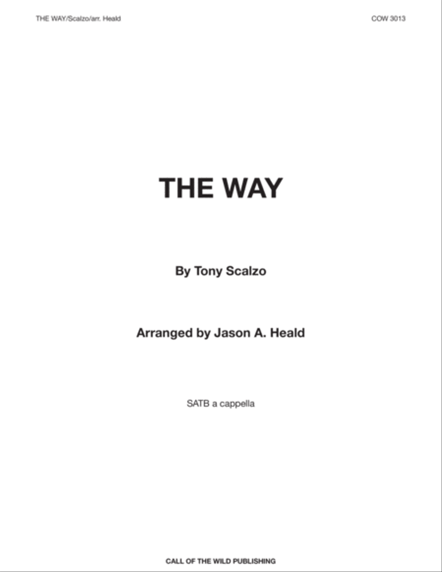 The Way The Way 4-Part scores gallery preview page 1