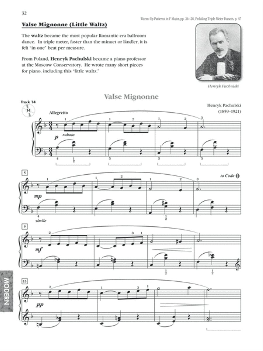 Exploring Piano Classics Repertoire, Book 4 Piano Solo scores gallery preview page 5