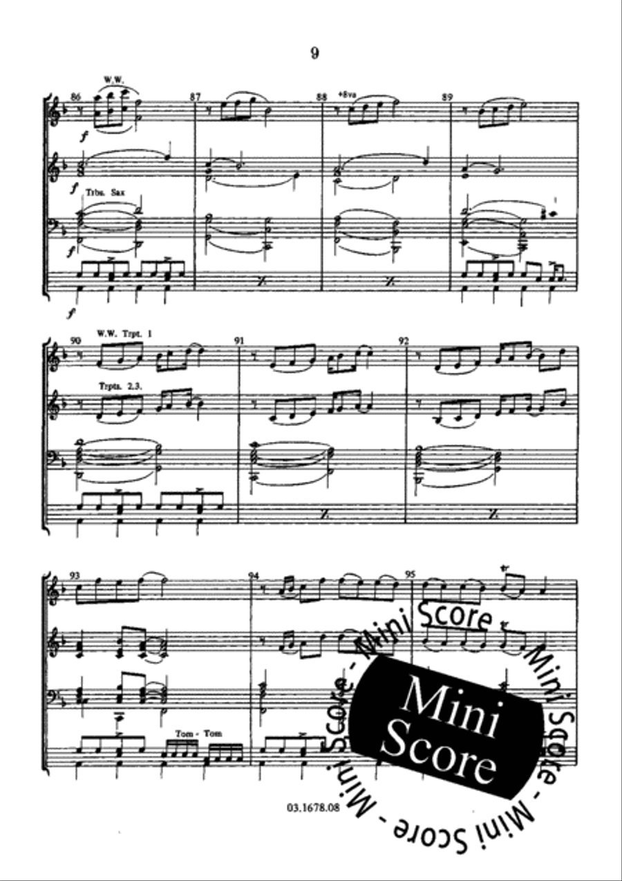 Interplay For Band Concert Band scores gallery preview page 13
