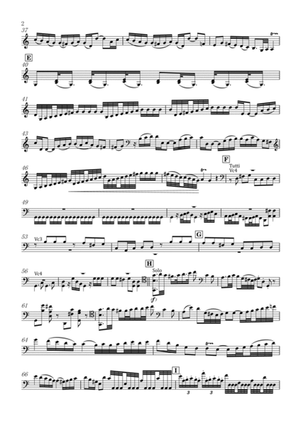Haydn - Cello Concerto No.1 in C major, Hob.VIIb:1 - For Solo Cello - Full Score Original image number null