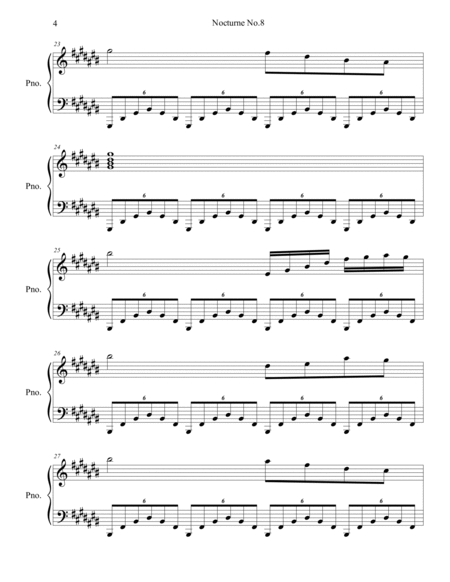 Nocturne No.3 A# Minor Op.144