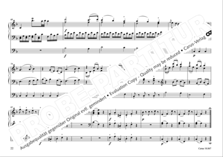 17 Church sonatas 17 Church sonatas Organ Solo scores gallery preview page 23