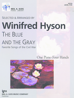 Book cover for Blue and Gray Favorite Songs of the Civil War Level 5