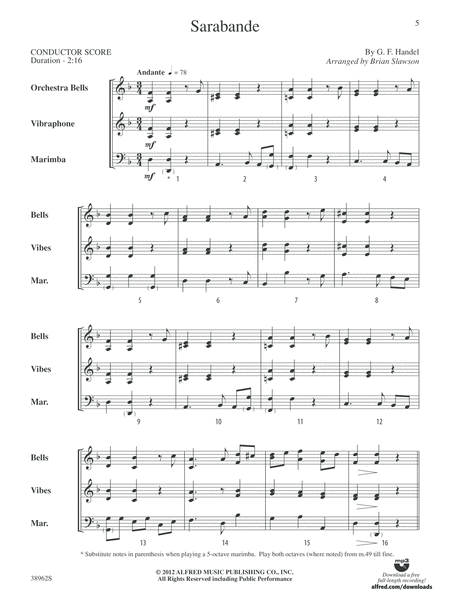 Classic Mallet Trios, Volume 2: Score
